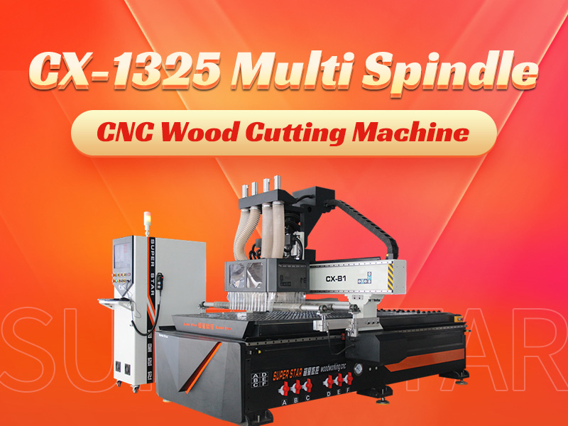 Máy định tuyến CNC nhiều đầu